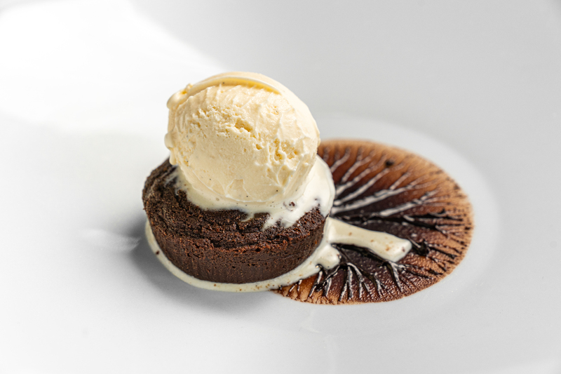 Шоколадный фондан